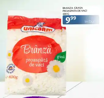 Unicarm Brânză proaspătă de vaci grasă
