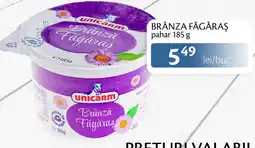 Unicarm Unicarm brânză făgăraș pahar Ofertă