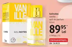 DM Solinotes vanille Ofertă