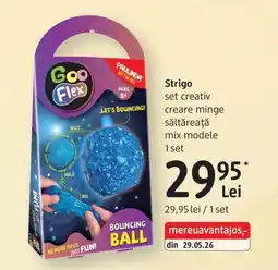 DM Goo Flex Strigo set creativ creare minge săltăreață mix modele Ofertă