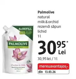 DM Palmolive natural milk & orchid Ofertă