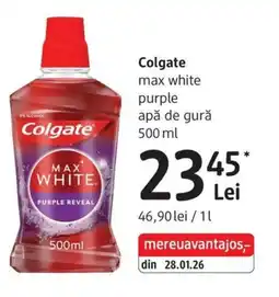 DM Colgate max white purple Ofertă