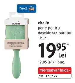 DM ebelin perie pentru descălcirea părului Ofertă