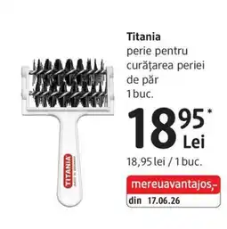 DM Titania perie pentru curățarea periei de păr Ofertă
