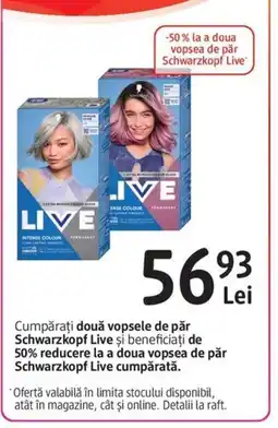 DM Schwarzkopf Live Ofertă