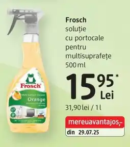 DM Frosch soluție cu portocale pentru multisuprafețe Ofertă