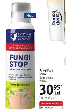DM Fungi Stop spray de picioare Ofertă
