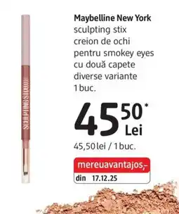 DM Maybelline New York sculpting stix creion de ochi pentru smokey eyes Ofertă