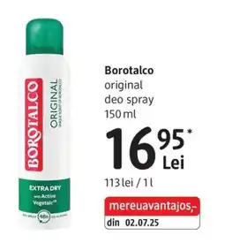 DM Borotalco original deo spray Ofertă