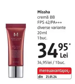 DM Missha cremă BB Ofertă