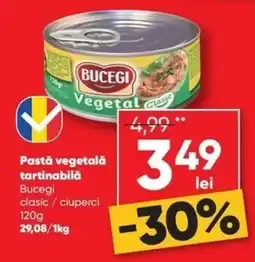 PROFI Bucegi pastă vegetală tartinabilă Ofertă