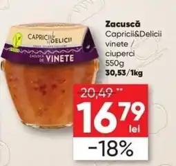 PROFI Capricii&Delicii zacusca de vinete Ofertă