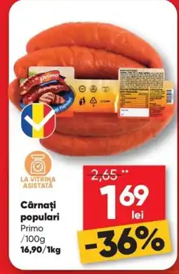 PROFI Primo Cârnați populari Ofertă
