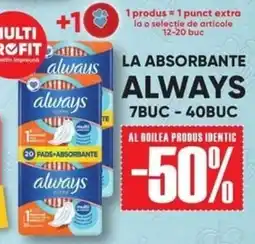 PROFI Always la absorbante Ofertă