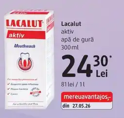 DM Lacalut aktiv apă de gură Ofertă
