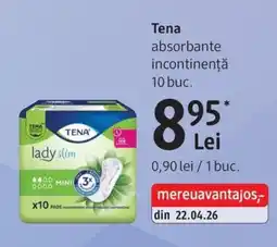 DM Tena absorbante incontinenta Ofertă