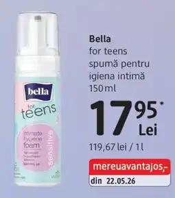 DM Bella for teens spumă pentru igiena intimă Ofertă
