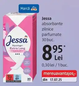 DM Jessa absorbante zilnice parfumate Ofertă