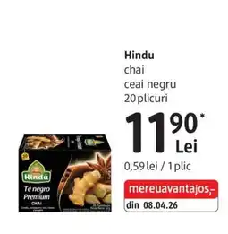 DM Hindu chai ceai negru Ofertă