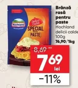 PROFI Hochland brânză rasă pentru paste Ofertă