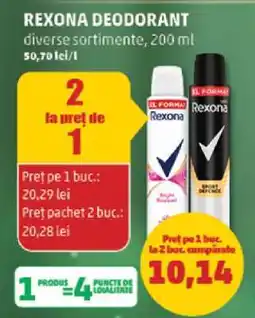 Penny REXONA DEODORANT Ofertă