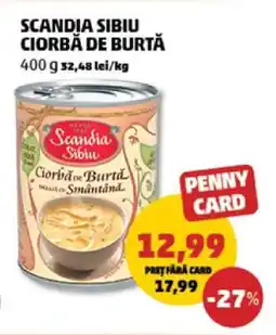 Penny SCANDIA SIBIU Ciorbă de burtă Ofertă