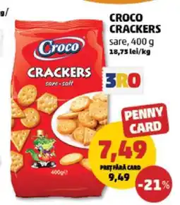 Penny Croco Crackers Ofertă