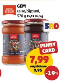 Penny GEM caise/căpșuni Ofertă