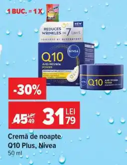Carrefour Cremă de noapte Q10 Plus, Nivea Ofertă