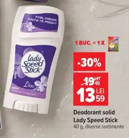 Carrefour Deodorant solid Lady Speed Stick Ofertă