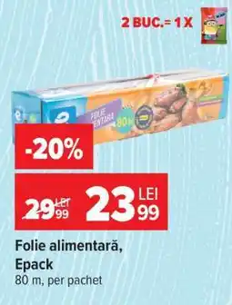Carrefour Folie alimentară, Epack Ofertă