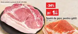 Carrefour Spată de porc pentru gătit Ofertă