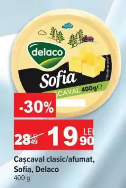 Carrefour Cașcaval clasic/afumat Sofia Delaco Ofertă