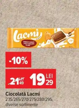 Carrefour Ciocolată Lacmi Ofertă