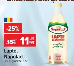 Carrefour Lapte Napolact Ofertă
