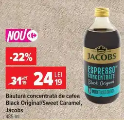 Carrefour Băutură concentrată de cafea Black Original/Sweet Caramel, Jacobs Ofertă