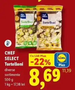 Lidl Chef Select Tortelloni Ofertă