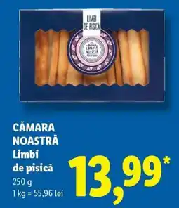 Lidl CĂMARA NOASTRĂ Limbi de pisică Ofertă