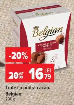 Carrefour Trufe cu pudră cacao, Belgian Ofertă