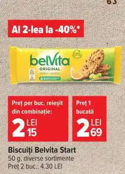 Carrefour Biscuiți Belvita Start Ofertă