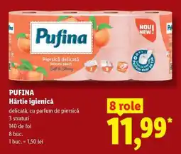 Lidl PUFINA Hârtie igienică Ofertă