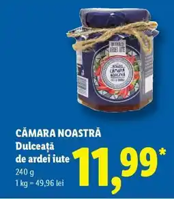 Lidl Cămara Noastră Dulceață de ardei iute Ofertă