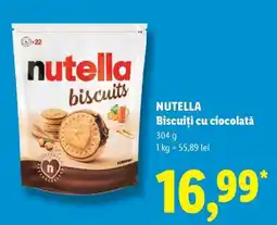 Lidl Nutella Biscuiți cu ciocolată Ofertă