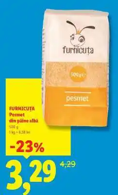Lidl FURNICUȚA Pesmet din pâine albă Ofertă