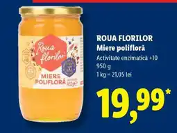 Lidl ROUA FLORILOR Miere polifloră Ofertă