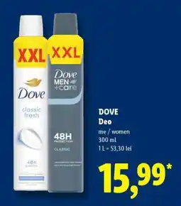 Lidl DOVE Deo Ofertă