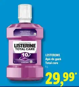 Lidl LISTERINE Apă de gură Total care Ofertă