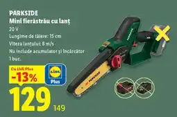Lidl PARKSIDE Mini fierăstrău cu lanț Ofertă