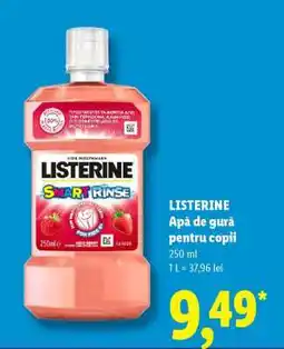 Lidl LISTERINE Apă de gură pentru copii Ofertă