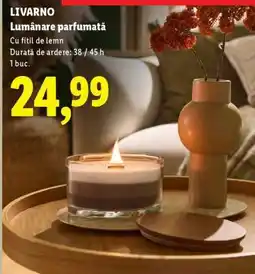 Lidl LIVARNO Lumânare parfumată Ofertă
